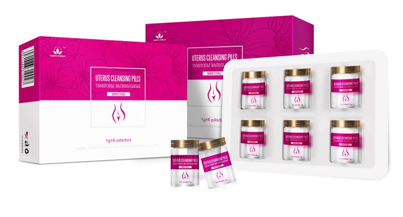 Uterus cleansing pill